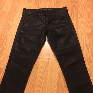 Articles of society coated jeans